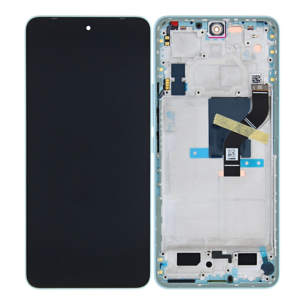 Xiaomi 12 Lite 2022 (2203129G) Display And Digitizer With Frame Green Original