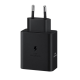 Samsung Charger 50W 2 ports (USB-C) With Cable Type-C To Type-C Black Service Pack EP-T5020XBEGEU