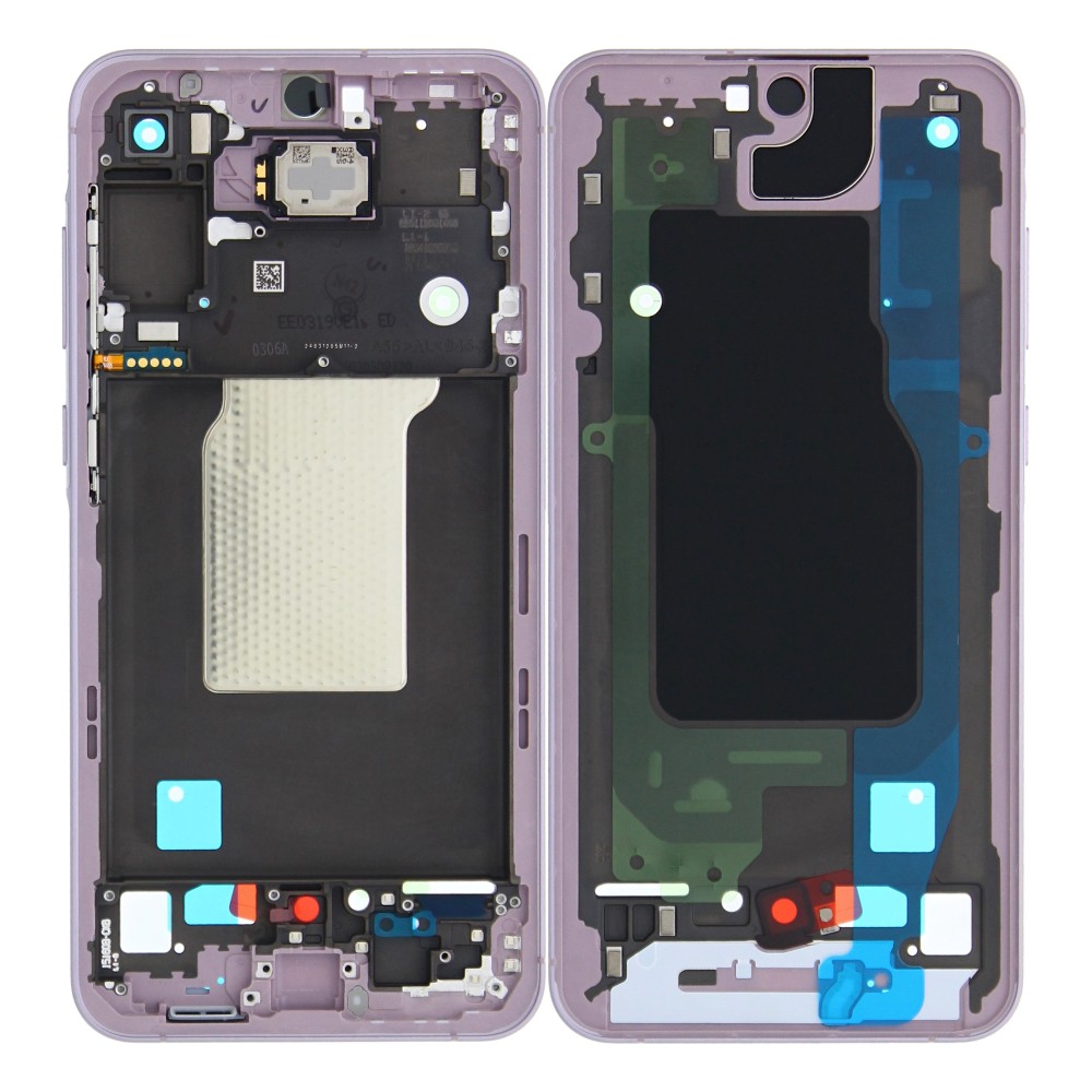 Samsung Galaxy A55 5G A556B Middle Frame (GH82-34309C) Lavender Service Pack
