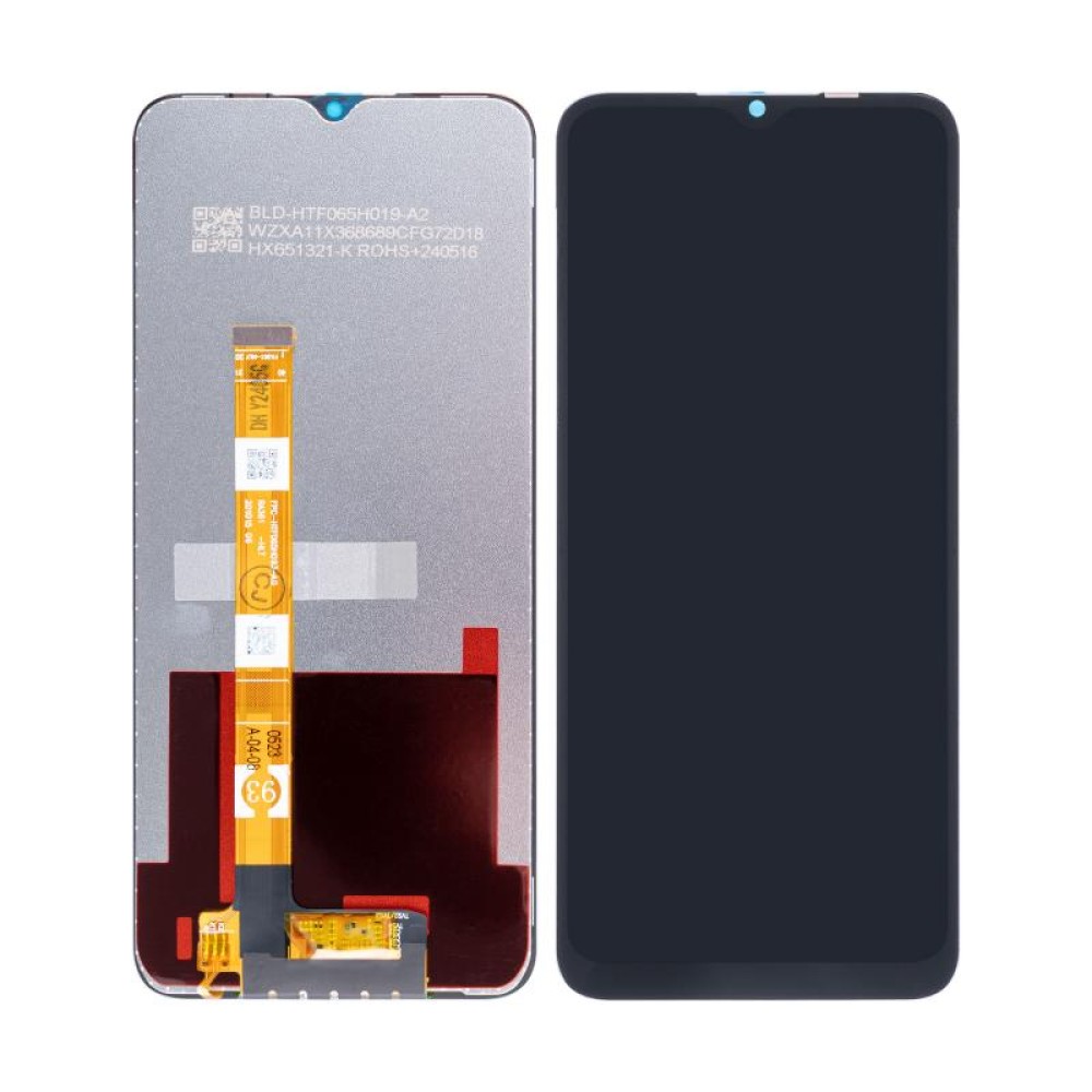 Realme 7i Global, Narzo 20 RMX2193 Display And Digitizer Without Frame Black OEM