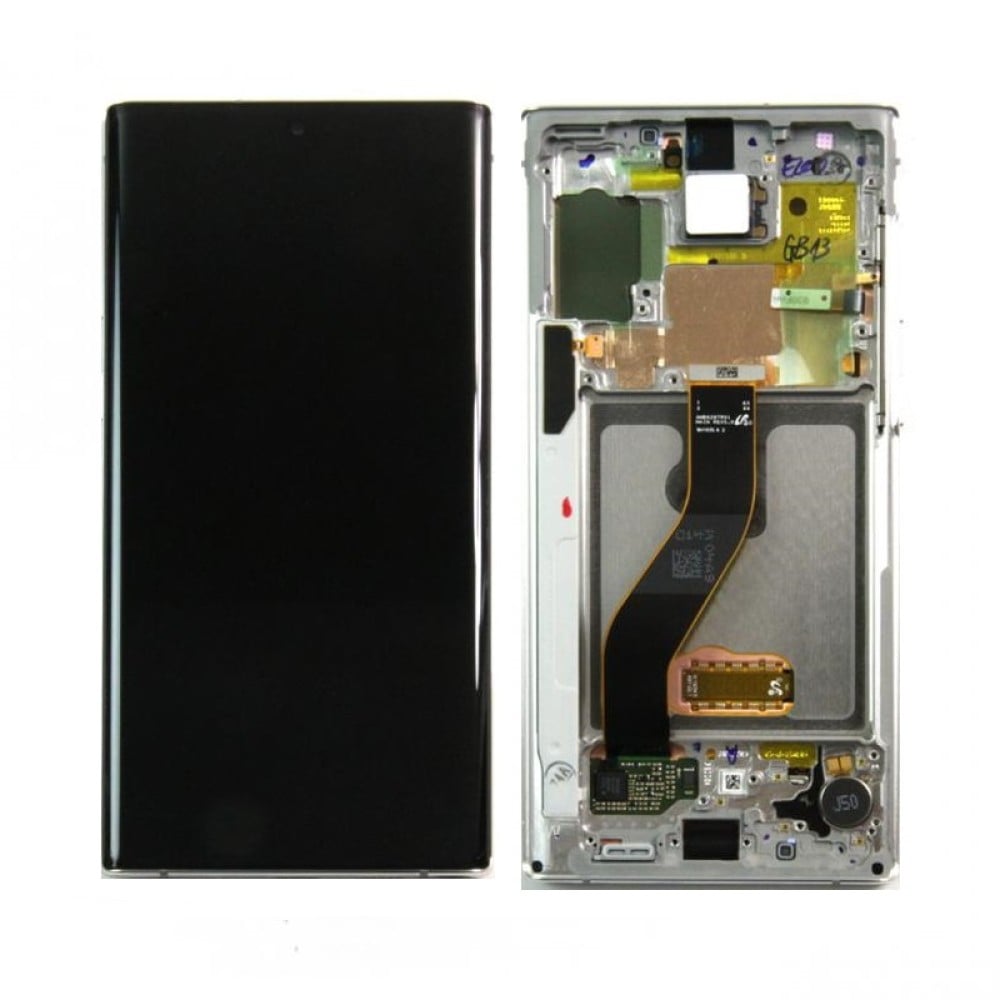 Samsung Galaxy Note 10 (SM-N970F) Display Complete (GH82-20818B / GH82-20817B) - Aura White