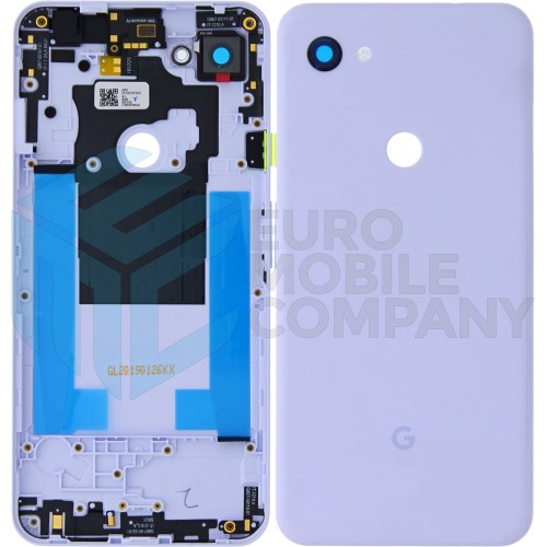 Google Pixel 3A XL (G020C, G020G) Back Cover Purple-ish With Lens OEM