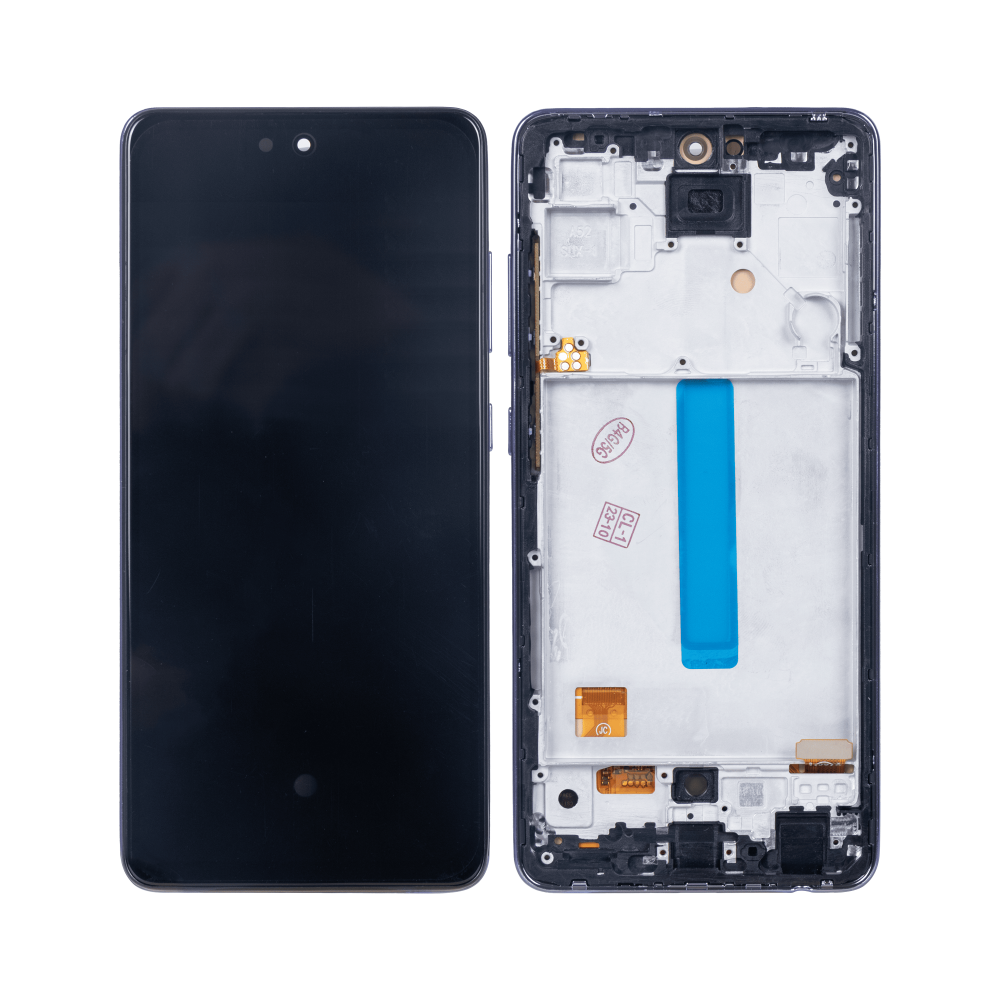 Samsung Galaxy A52 (SM-A525F/A526B) Display And Digitizer With Frame Awesome Violet Soft OLED