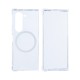 Rixus For Samsung Galaxy Z Fold6 Anti-Burst Case With MagSafe Transparent