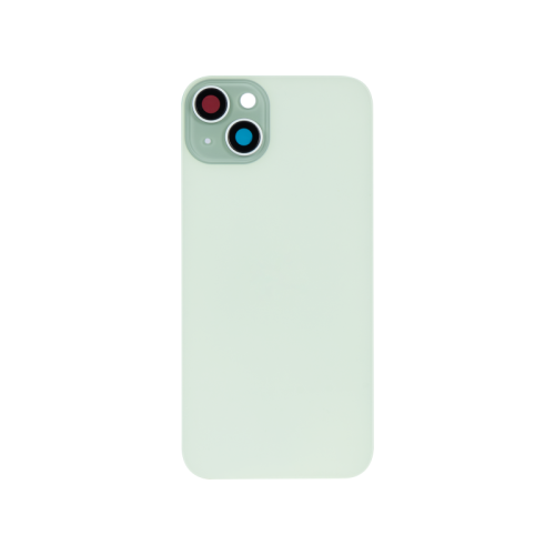 For iPhone 15 Extra Glass Green (Enlarged Camera Frame) (excl. Logo)