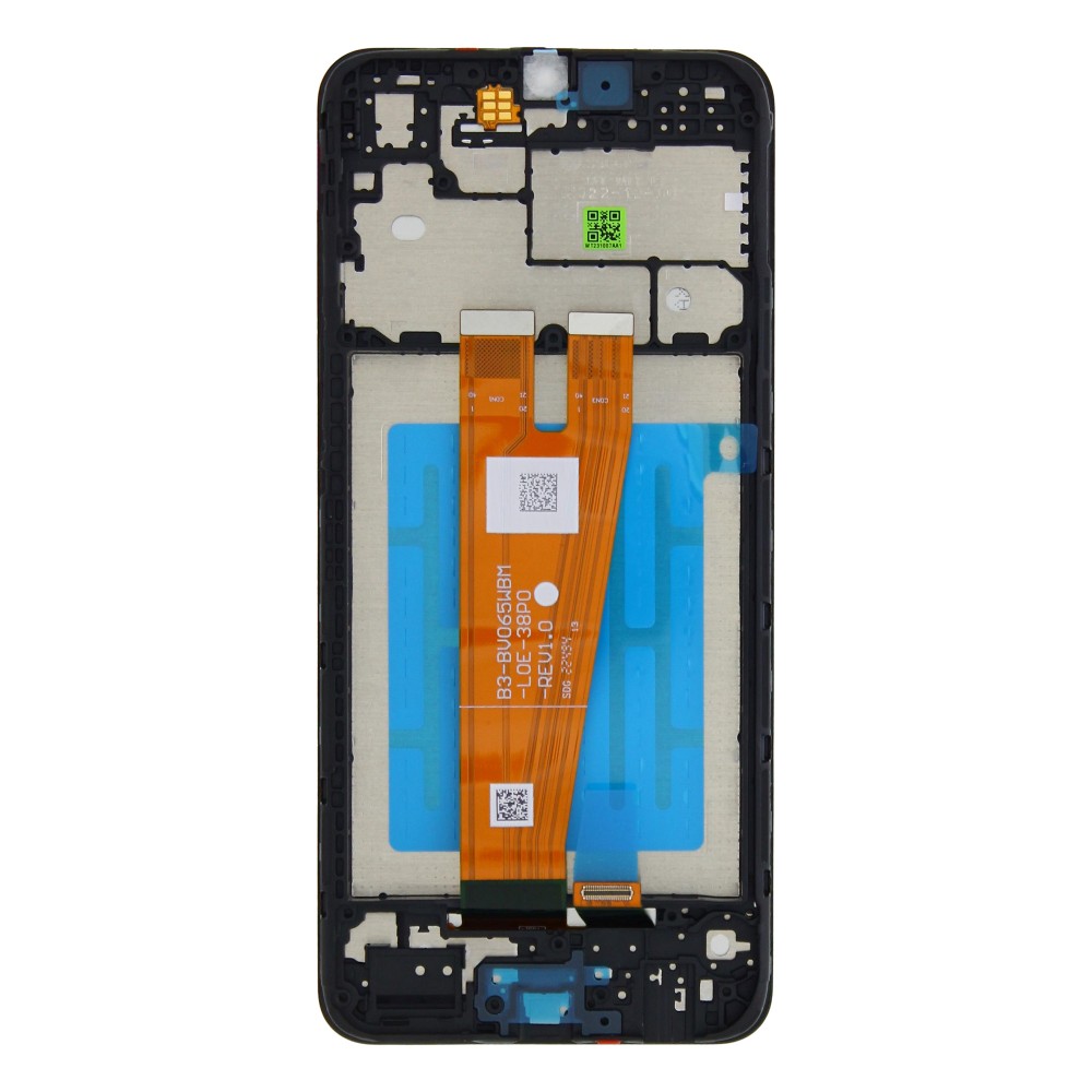 Samsung Galaxy A04 A045F Display And Digitizer With Frame Black Full OEM