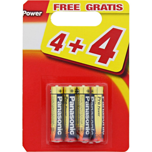 Panasonic Battery AAA-LR03 size S - 4pcs