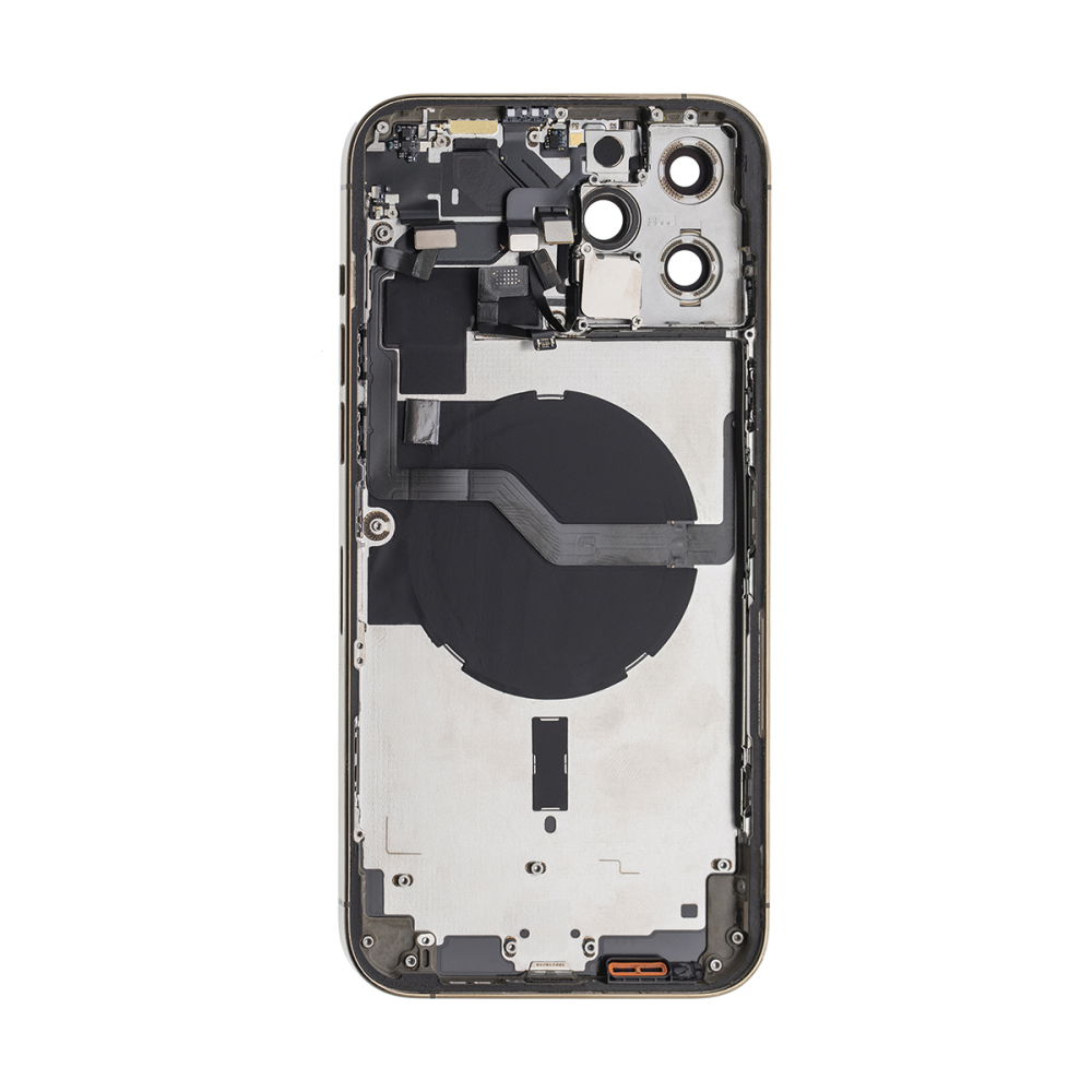 For iPhone 12 Pro Max Complete Housing incl. All Small Parts Without Battery Gold