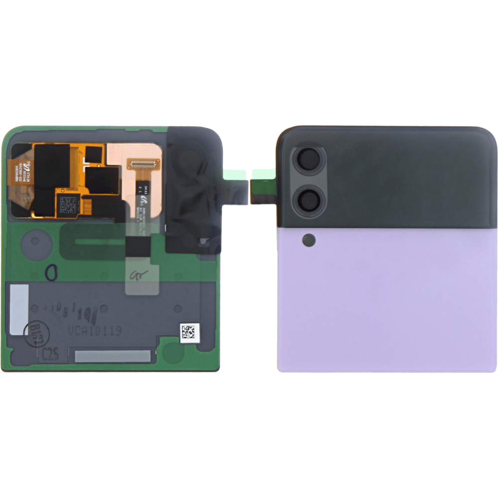 Samsung Galaxy Z Flip 3 (SM-F711B) Battery Cover + Outer LCD (GH97-26773D) - Lavender