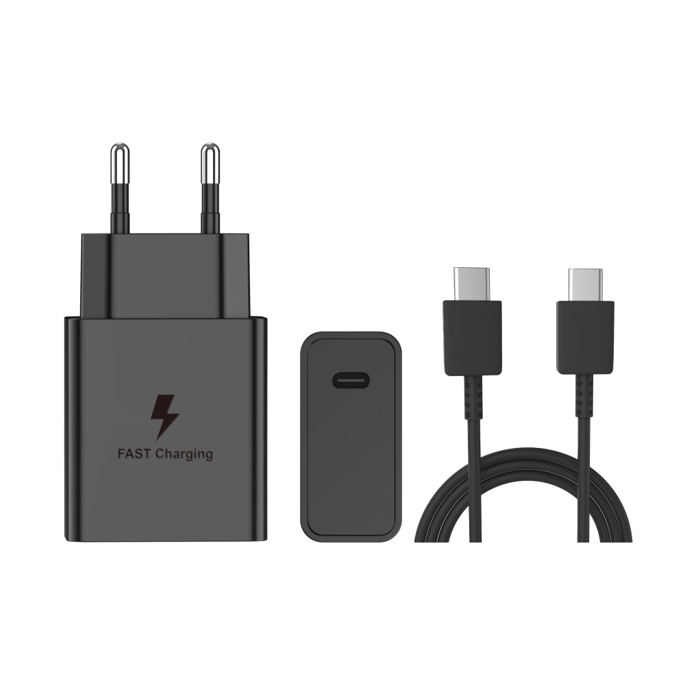 Fast Adapter 2-1 CH18W09 USB-C To USB-C 18W Black