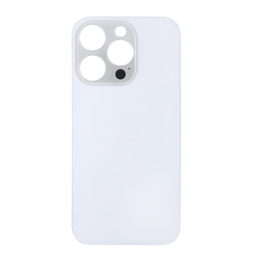 For iPhone 14 Pro Extra Glass Silver (Enlarged Camera Frame) (excl. Logo)