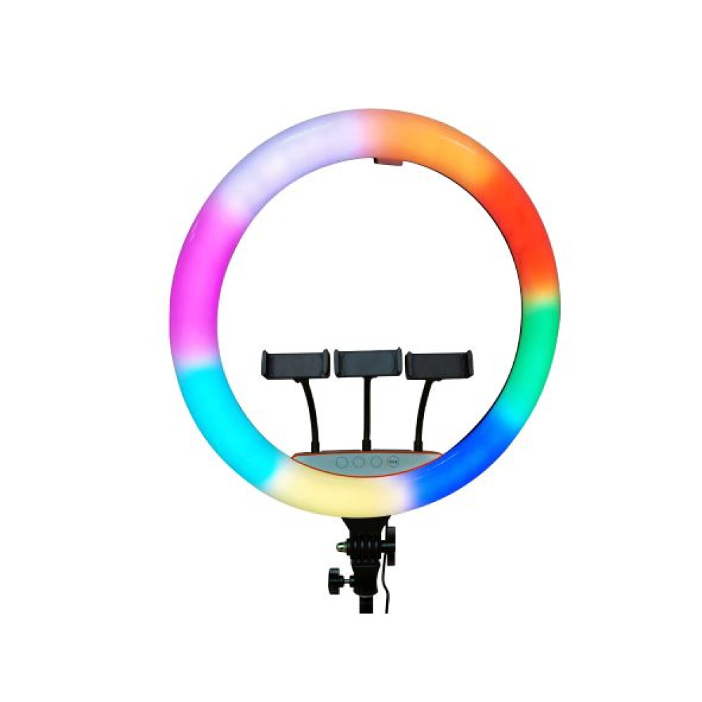 Rixus RXLG32 Selfie Ring Light 22 inch And Holder Stick