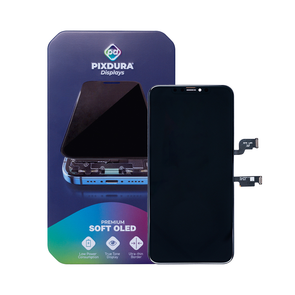 PIXDURA For iPhone XS Max Display And Digitizer Soft-OLED Premium