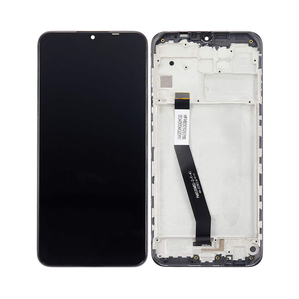 Xiaomi Redmi 9 (M2004J19G / M2004J19C) OEM Display Complete + Frame - Black