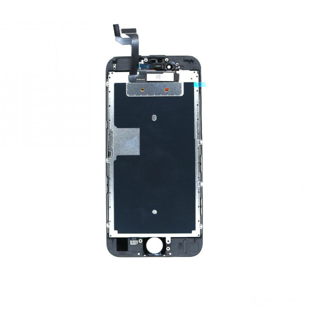 iPhone 6S Display + Digitizer, +Metal Plate A+ High Quality - Black