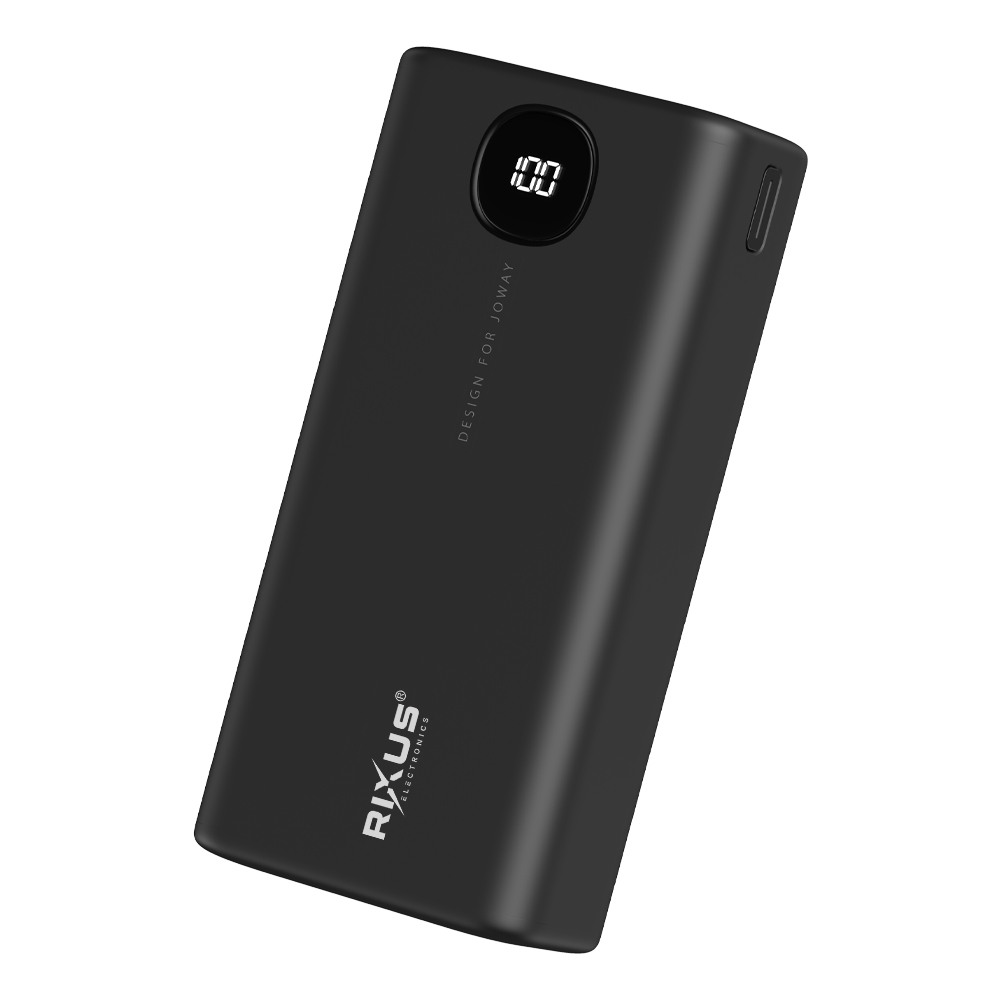 Rixus RXPB40 High Capacity Powerbank 40.000mAh Black