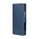 Rixus Wallet Case For Samsung Galaxy Z Fold 5 With Pen Holder Blue