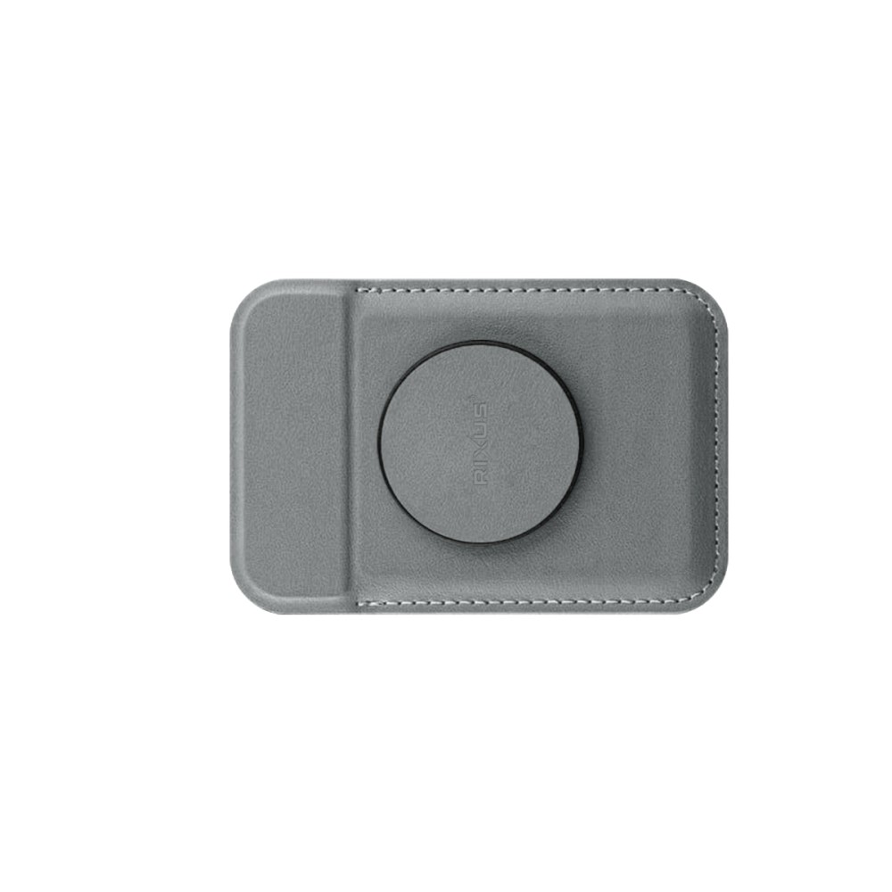 Rixus RXCH20L Card Holder With Magsafe Light Gray