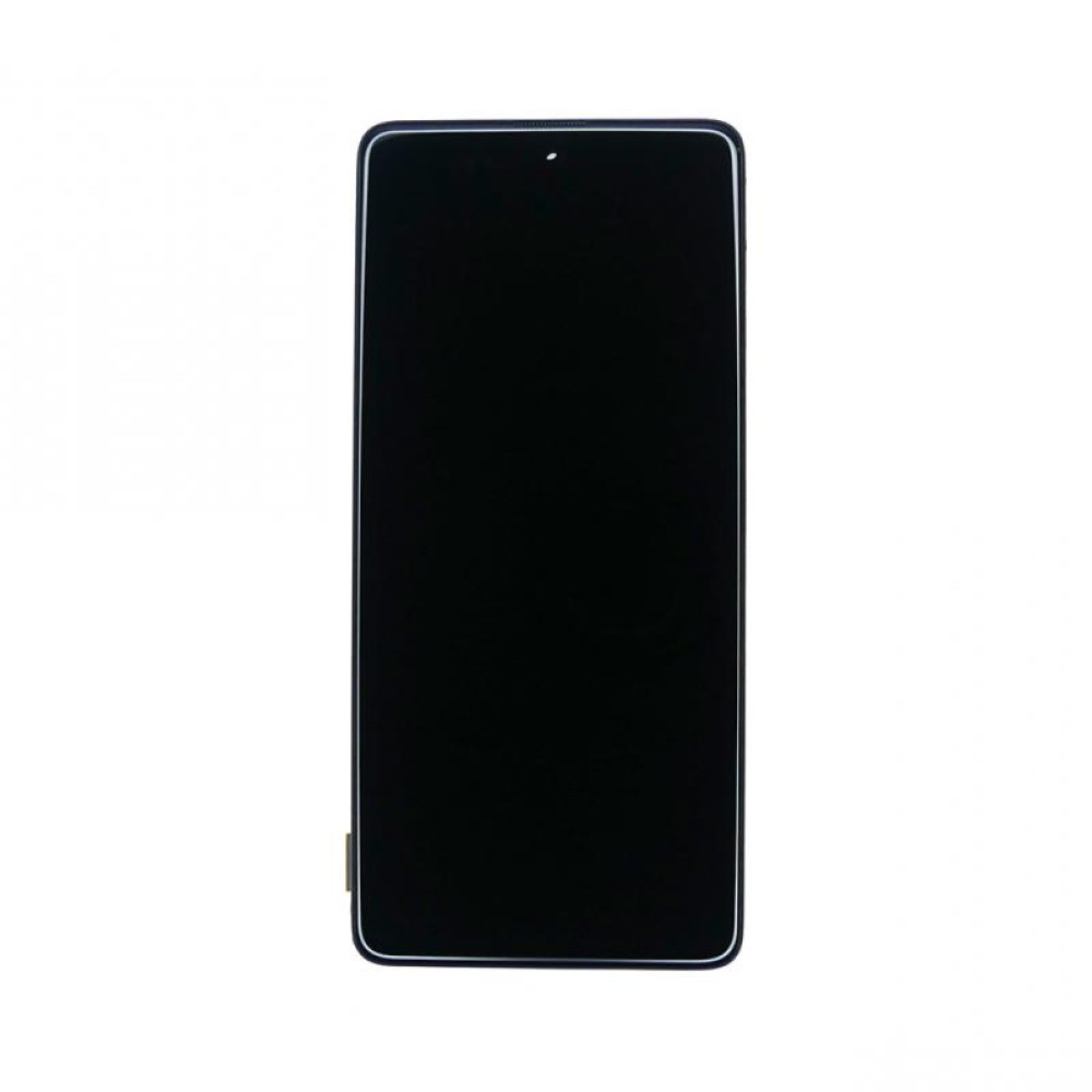 Samsung Galaxy A71 A715F Display and Digitizer With Frame Black Soft-OLED