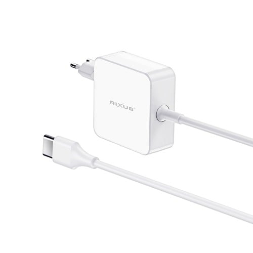 Rixus RXMCTC 87W Power Adapter USB-C 87W White