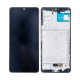 Samsung Galaxy A42 5G A426B Display And Digitizer With Frame Prism Dot Black Soft-OLED