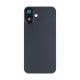For iPhone 16 Plus Extra Glass Without NFC, Enlarged Camera Frame Black