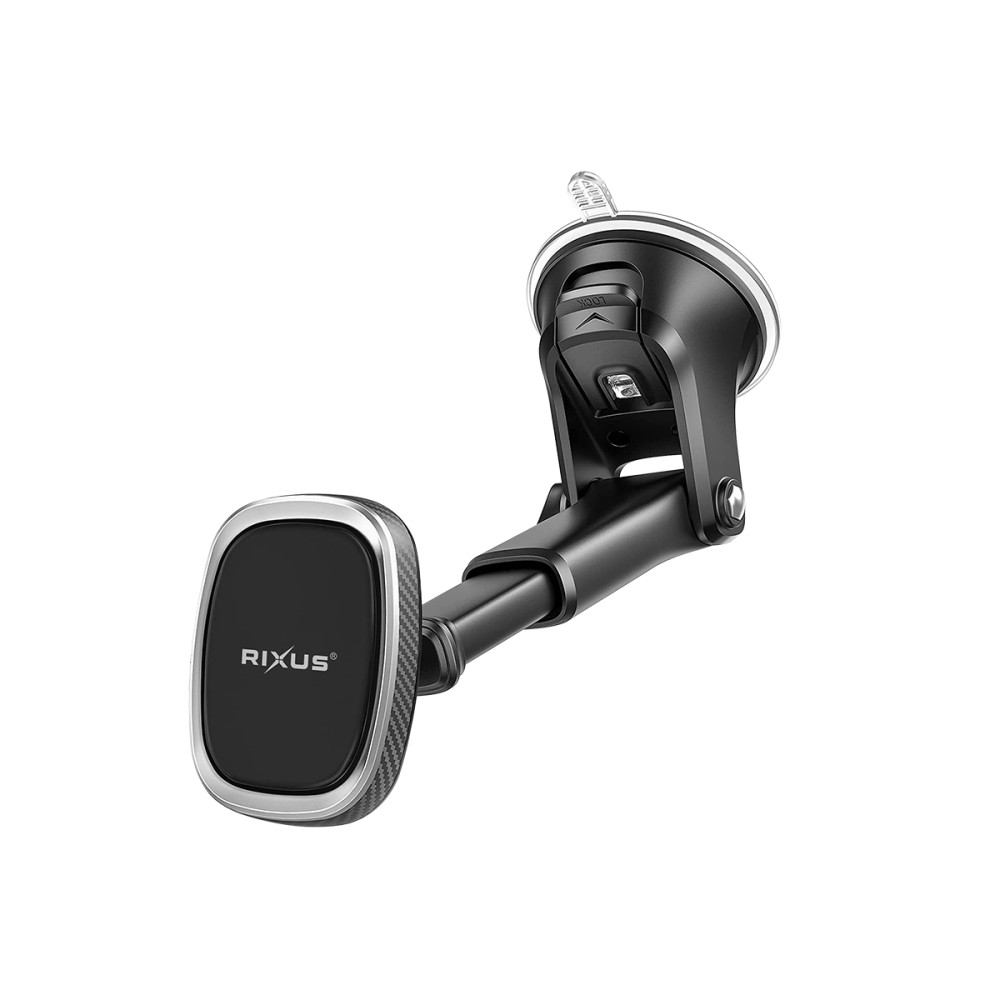 Rixus RXHM16 Magnetic Phone Mount Dashboard Car Phone Holder Black