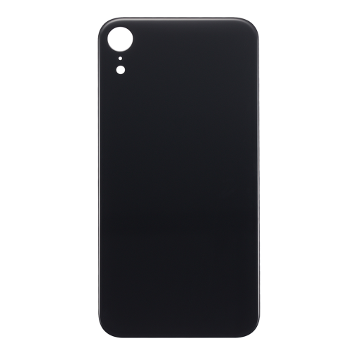 For iPhone XR Extra Glass Black (Enlarged Camera Frame) (excl. Logo)