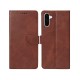 Rixus Bookcase For Samsung Galaxy A36 A366B Brown