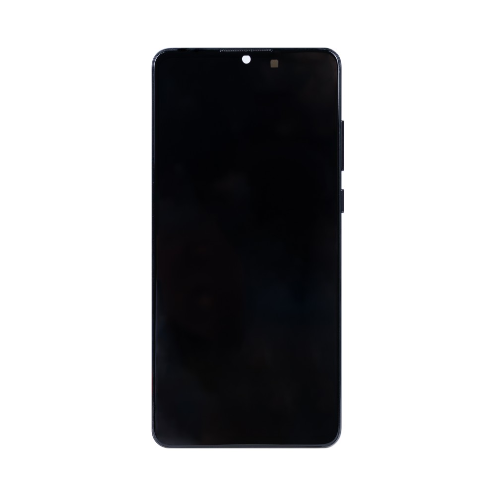 Huawei P30 (ELE-L29, ELE-L09) Display And Digitizer With Frame Black Soft-OLED