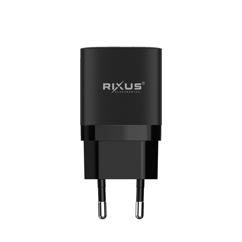 Rixus Fast Charging Adapter 30W RX95 - Black