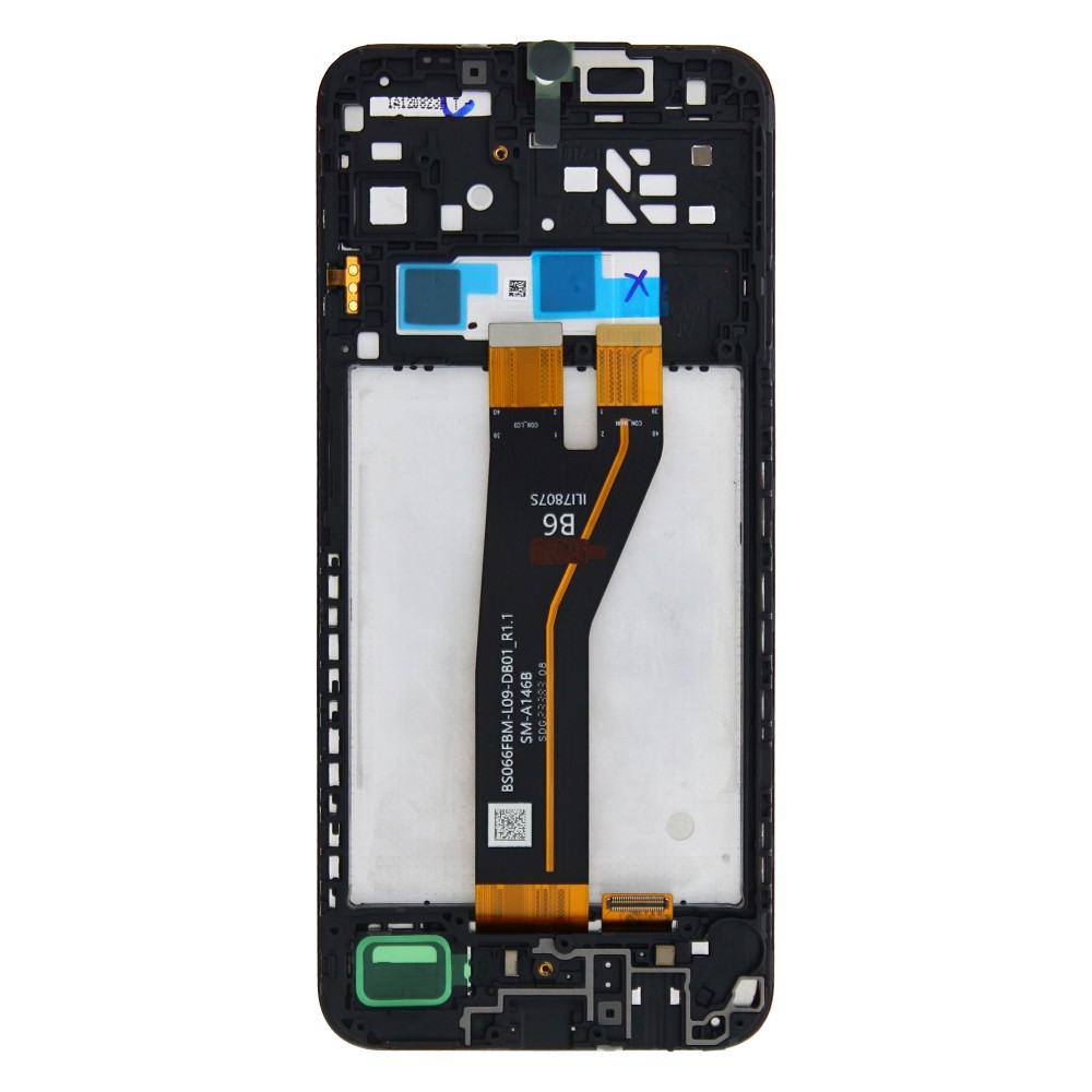 Samsung Galaxy A14 4G A145F Display And Digitizer With Frame Black Full OEM