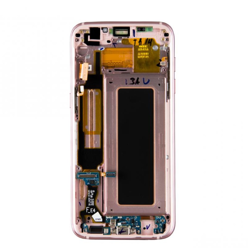 Samsung Galaxy S7 Edge (SM-G935F) OEM Display Replacement Glass - Rose Gold