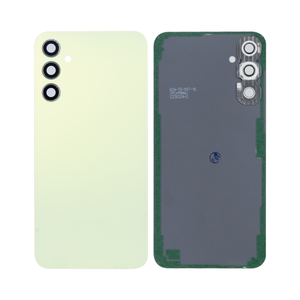 Samsung Galaxy A34 5G A346B Back Cover Lime With Lens OEM