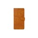 Rixus Bookcase For iPhone 5, 5S Light Brown