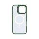 Rixus Classic 03 Case With MagSafe For iPhone 16 Pro Max Dark Green