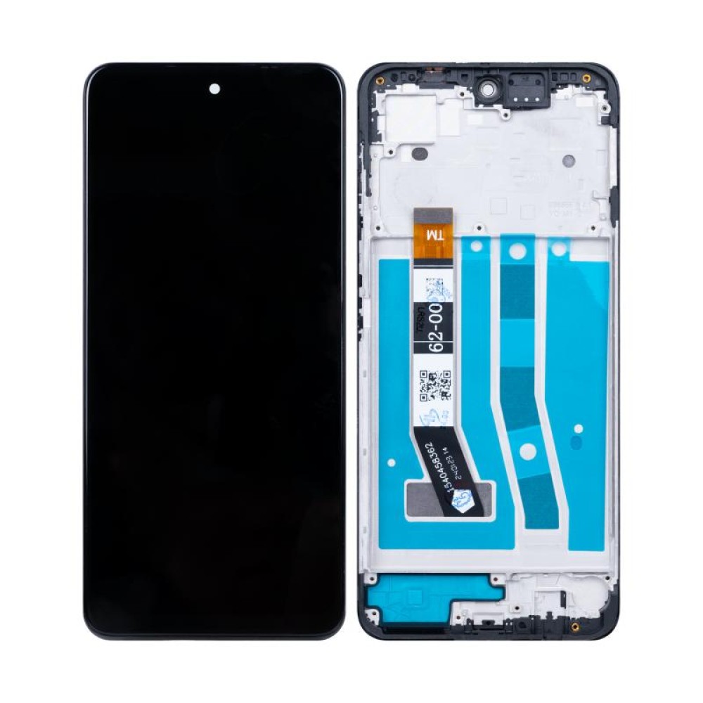 Motorola Moto G54 (XT2343) / G54 Power (XT-2343-1) Display Complete + Frame (5D68C23304) - Black