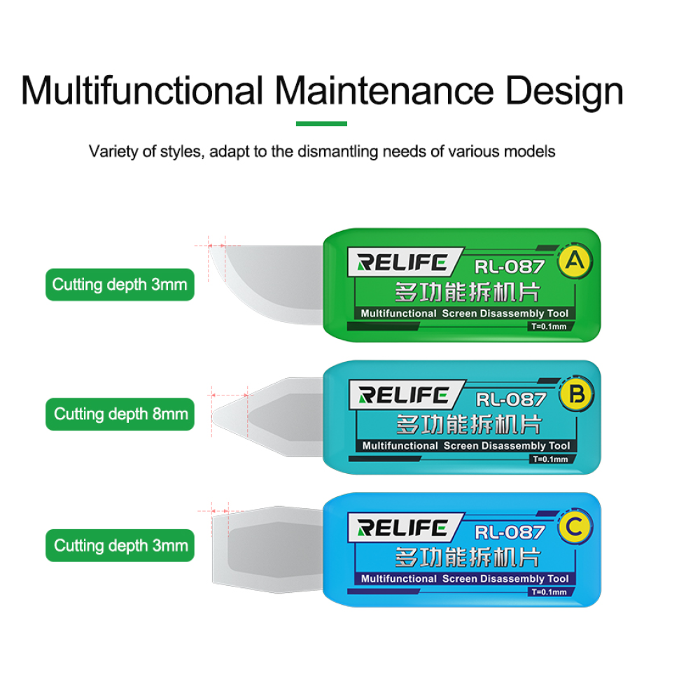 Relife Multifunctional Screen Disassembly Tool Set RL-087