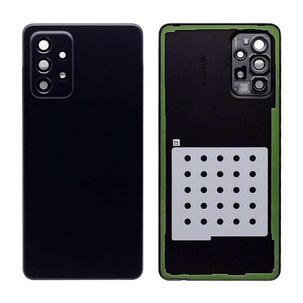 Samsung Galaxy A72 4G A725F, A72 5G A726B Back Cover Awesome Black With Lens OEM