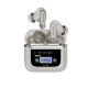 Rixus RXBH23A Wireless Travel Pro Earphone With Touch Screen Display Gold