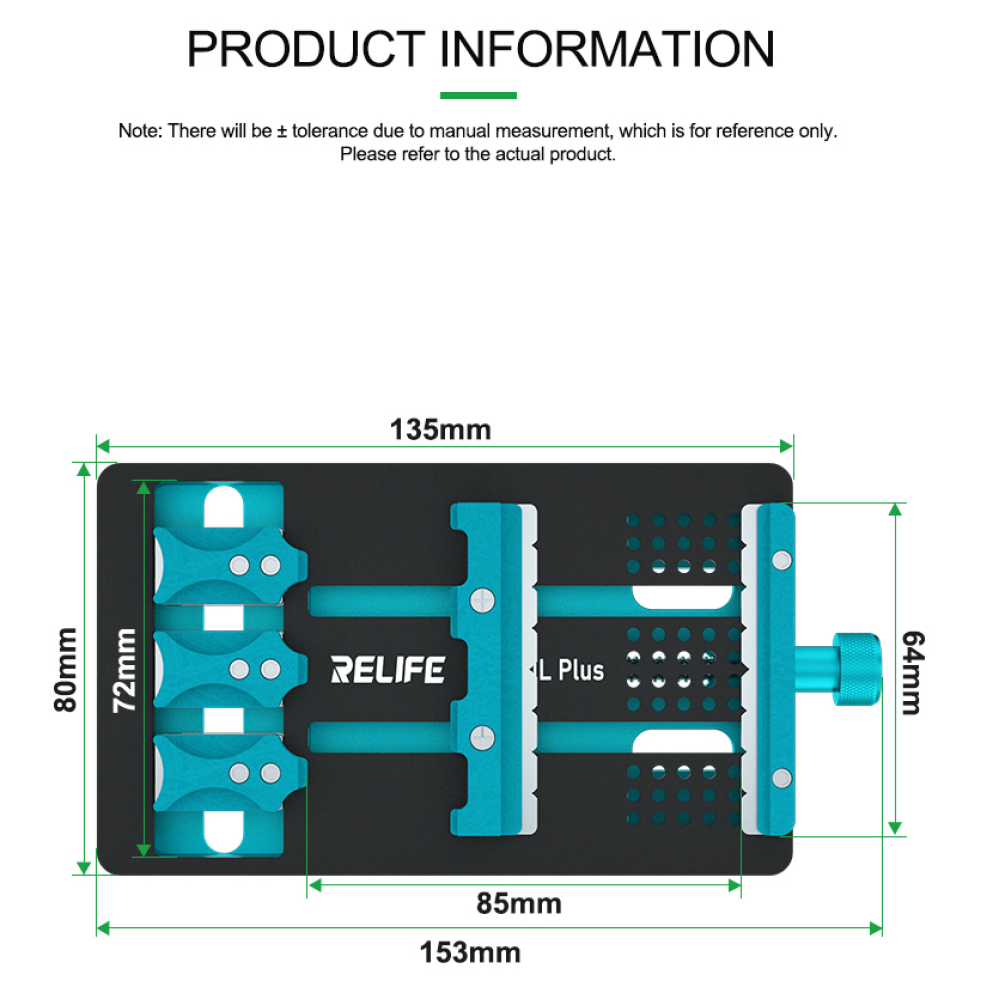 Relife Mobile Phone Special-shaped Motherboard Repair Fixture RL-601L Plus