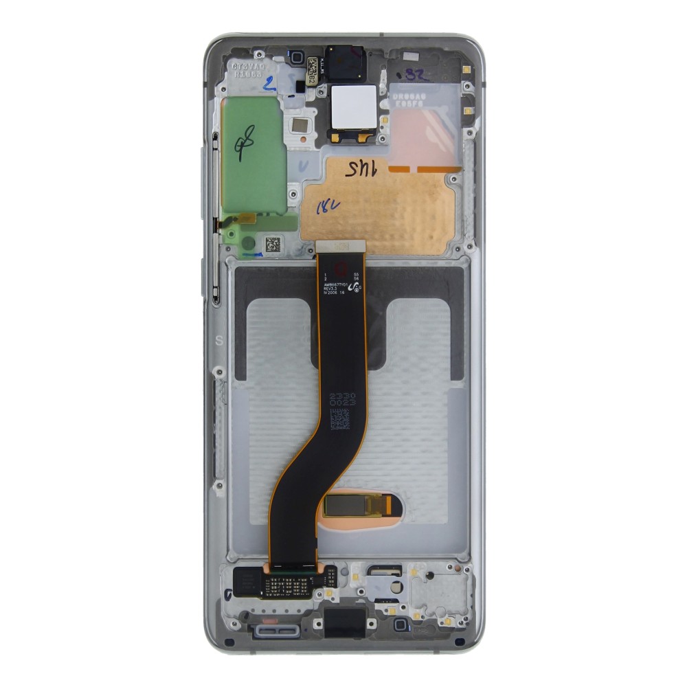 Samsung Galaxy S20 Plus G985F, S20 Plus 5G G986F Display And Digitizer With Frame White Soft-OLED