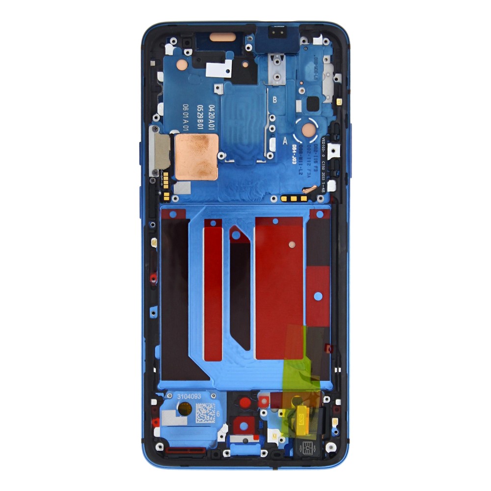 OnePlus 7T Pro (HD1910 HD1911 HD1913) Display Complete + Frame (2011100099) - Haze Blue