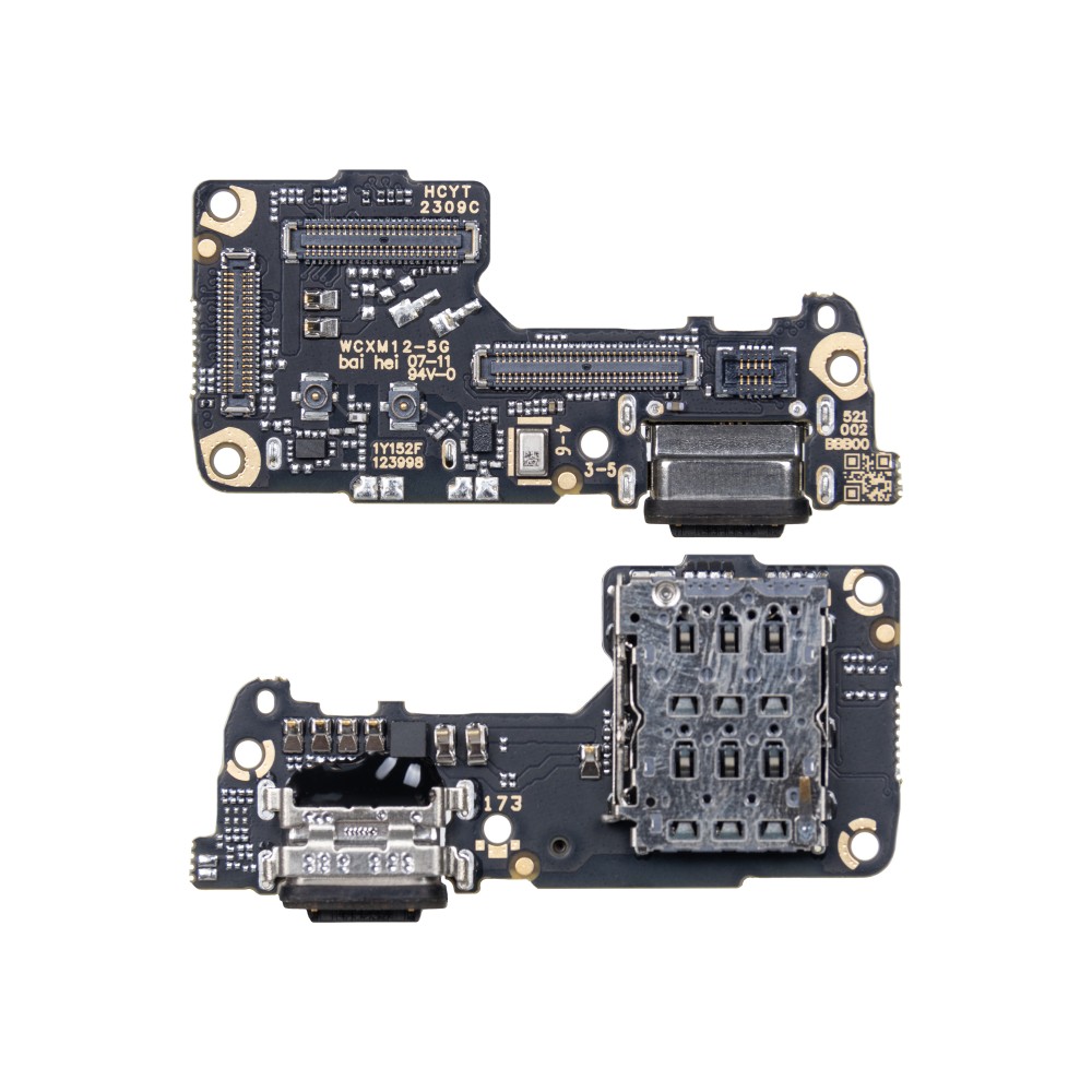 Xiaomi 12 5G (2201123G) System Charging Board And Sim Card Reader OEM