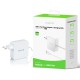 Rixus RXMCTC 87W Power Adapter USB-C 87W White