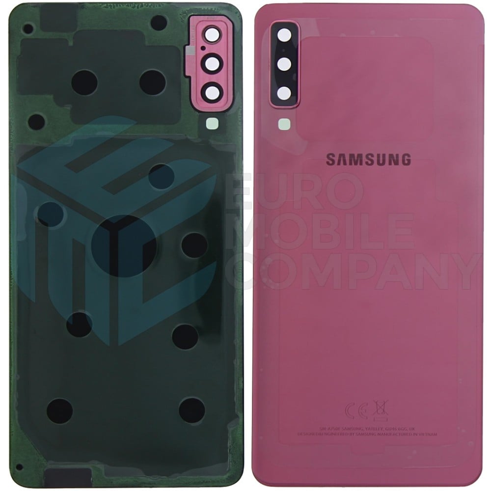 Samsung Galaxy A7 2018 A750F Back Cover Pink With Lens OEM