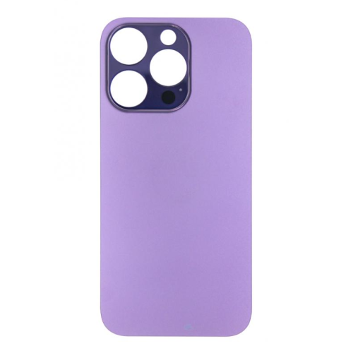 For iPhone 14 Pro Max Extra Glass Purple (Enlarged Camera Frame) (excl. Logo)