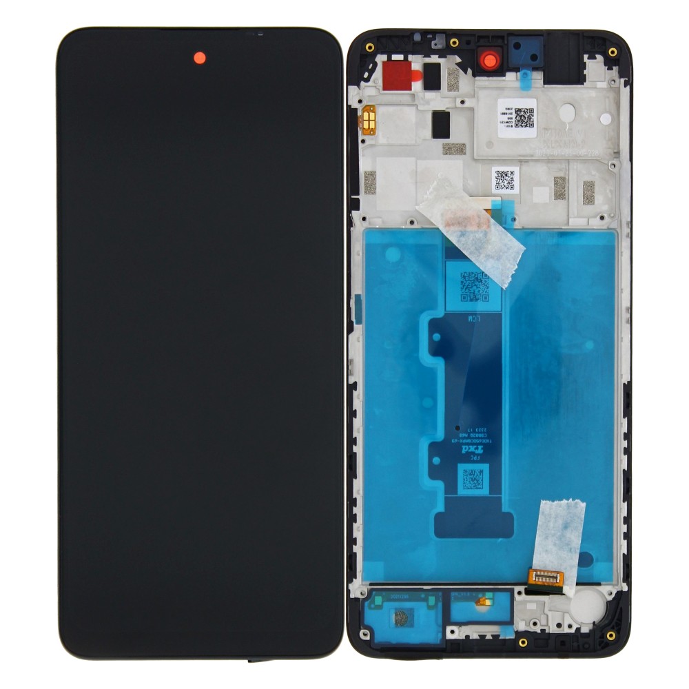 Motorola Moto G22 (XT2231) Display Complete + Frame (5D68C20423) - Cosmic black