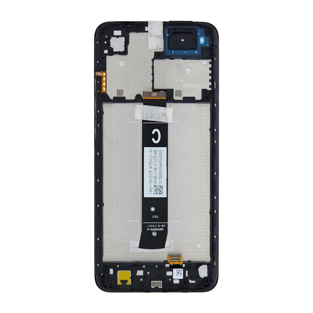 Xiaomi Redmi A2 (23028RN4DG), A2 Plus (23028RNCAG) Display And Digitizer With Frame Black Original