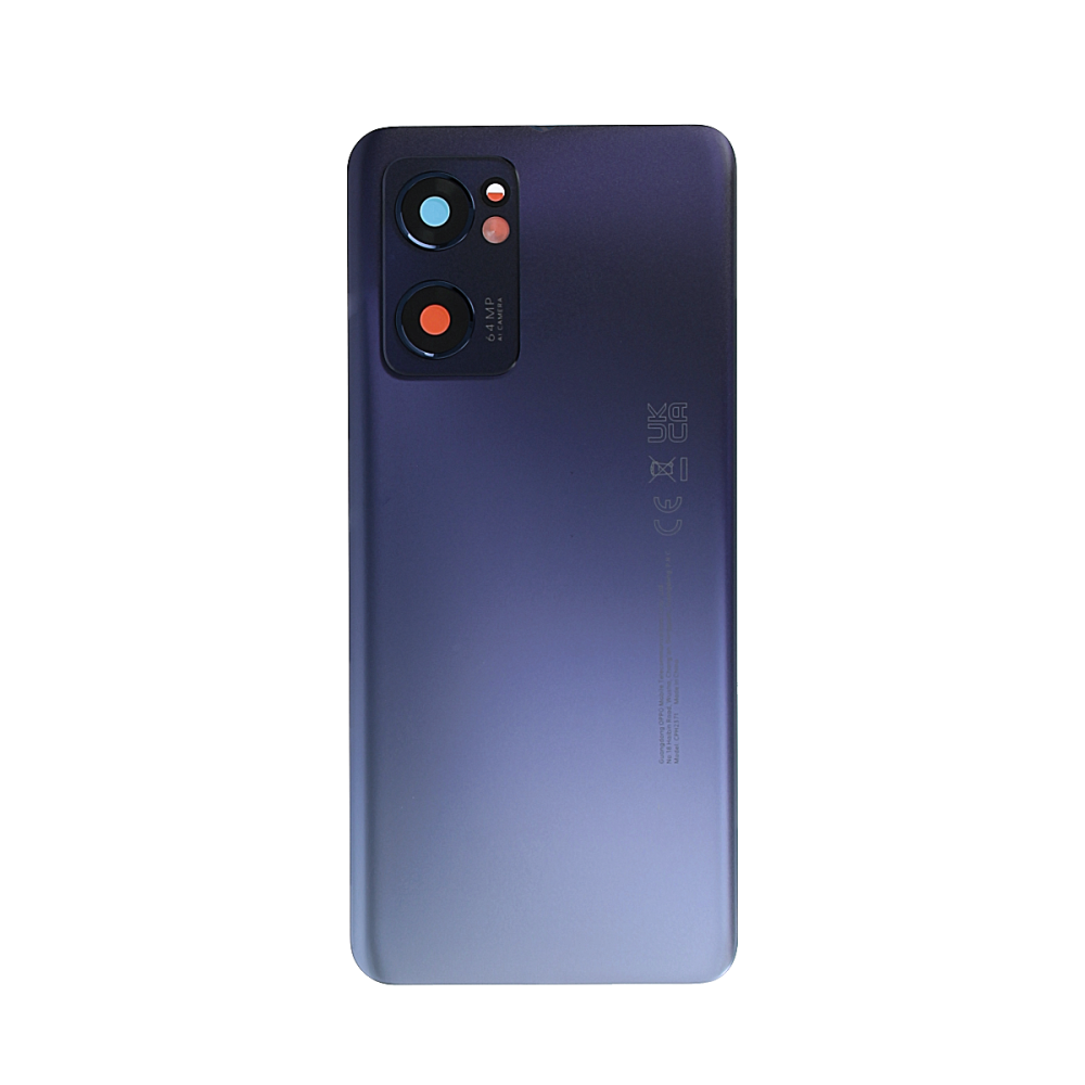 Oppo Find X5 Lite (CPH2371), Reno 7 5G (CPH2371) Back Cover Starlight Black With Lens OEM